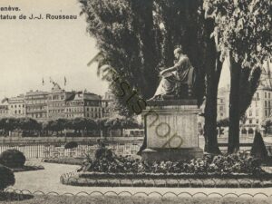 Genève - Statue de JJ Rousseau [KRST008-4932