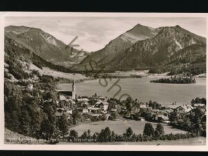 Schiersee geg Jägerkamp u Brecherspitz [KRST008-5114