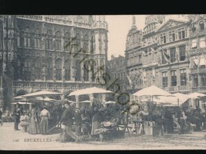 Bruxelles - Grand place Marché au Fleurs [KRST008-5170