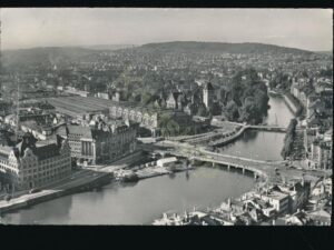 Zürich - Hauptbahnhof mit Landesmuseum [KRST008-5315