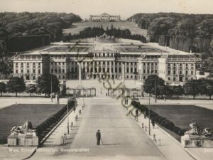 Wien -Schloß Schönbrunn -Gesamtansicht [KRST008-5424