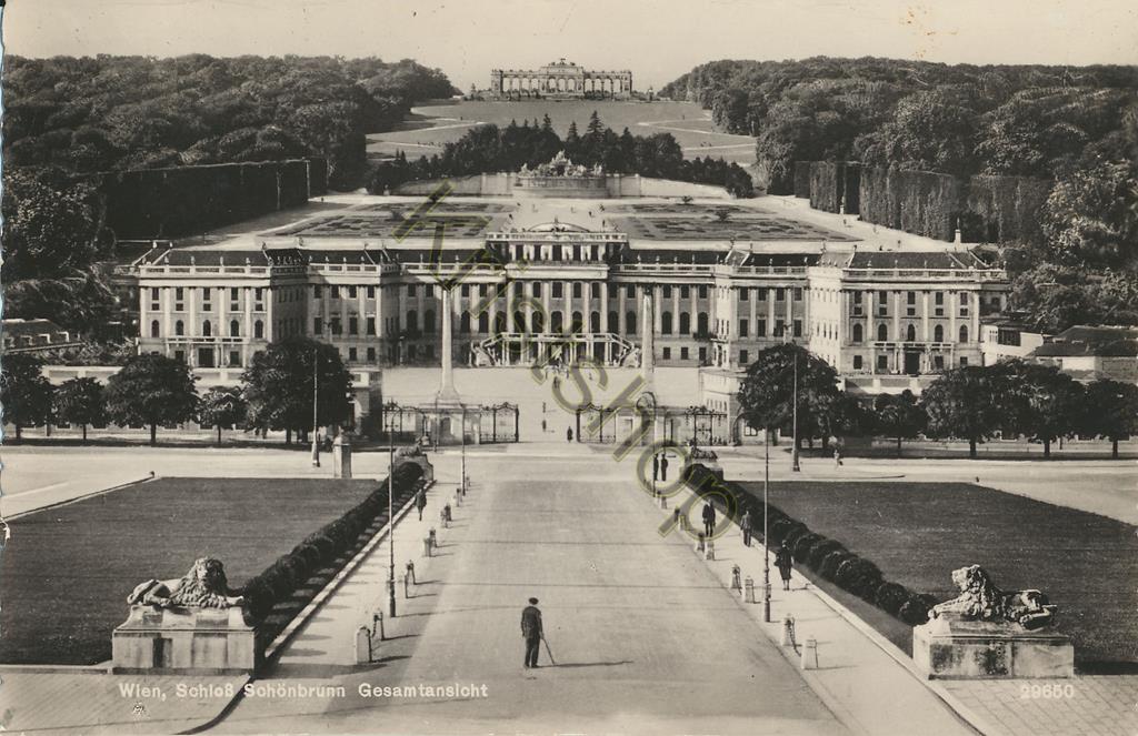KRST008-5424_0.jpg Wien -Schloß Schönbrunn -Gesamtansicht [KRST008-5424