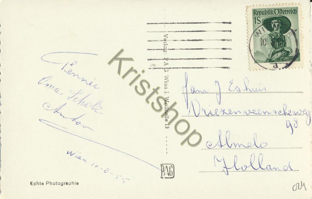 KRST008-5424_1.jpg Wien -Schloß Schönbrunn -Gesamtansicht [KRST008-5424 - Afbeelding 2
