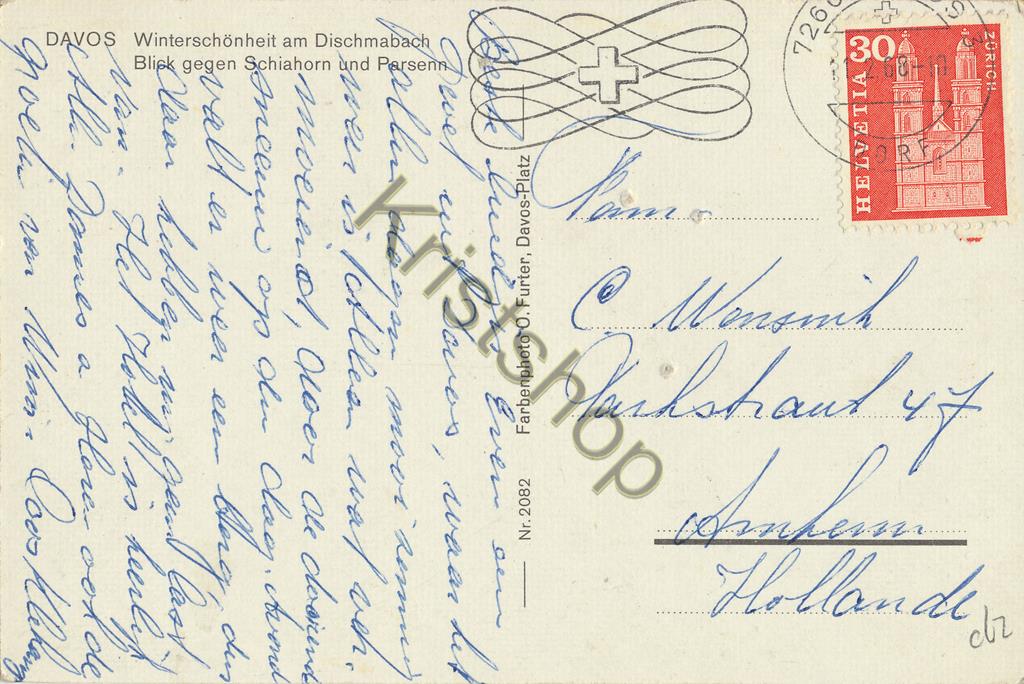 KRST008-5462_1.jpg Davos -Nederlandsch Sanatorium [KRST008-5462 - Afbeelding 2
