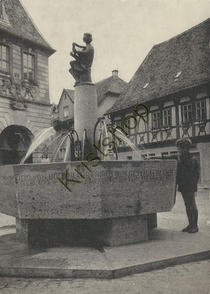 KRST008-5890_0.jpg Bad Kissingen - Minnesängerbrunnen [KRST008-5890
