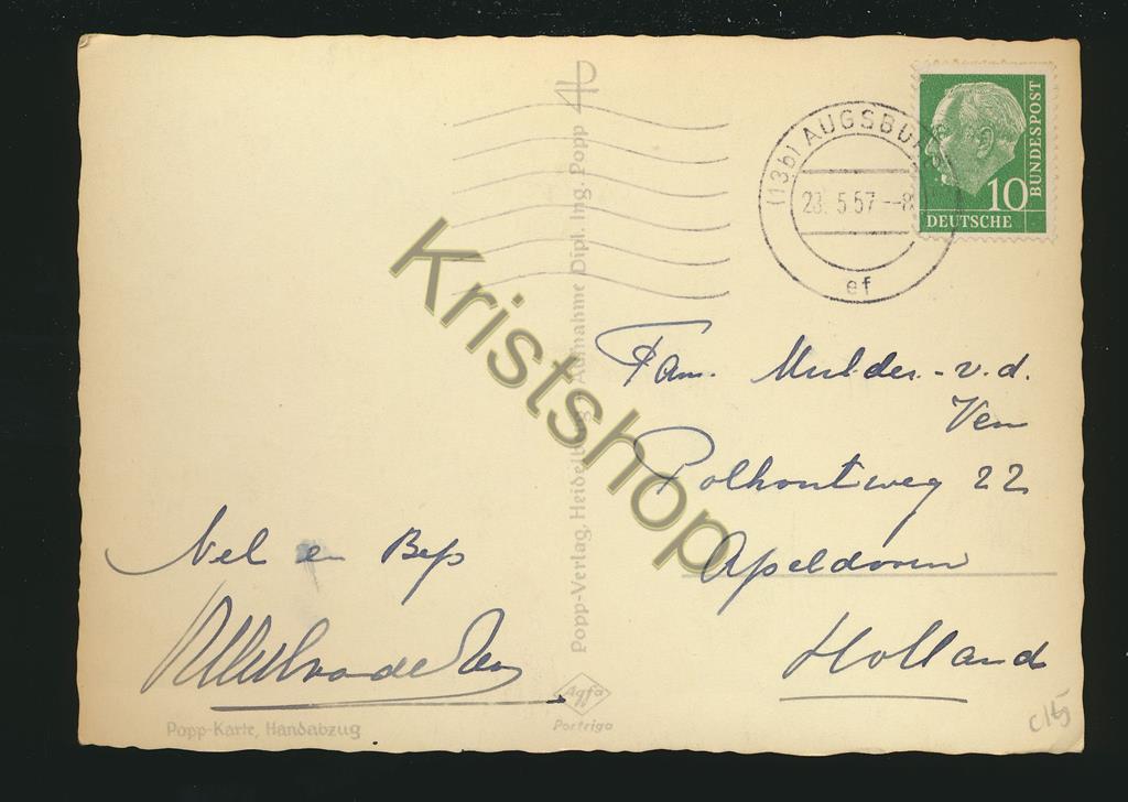 KRST008-5915_1.jpg Heidelberg - Türm des Jesuïtenkirche [KRST008-5915 - Afbeelding 2