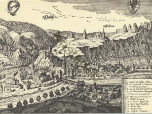 Klausen vmit kloster und Wallfahrt Säben [KRST008-6019