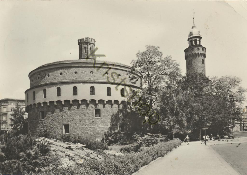 KRST008-6030_0.jpg Görlitz - Kaisertrutz mit Blumenuhr [KRST008-6030