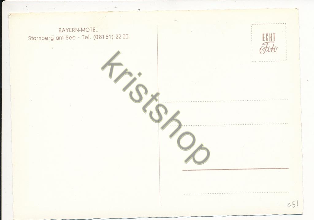 KRST008-6451_1.jpg Starnberg a See - BAYERN MOTEL [KRST008-6451 - Afbeelding 2