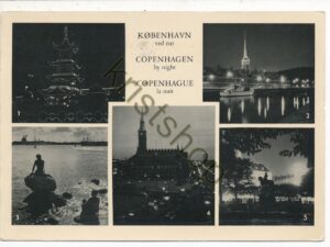 København ved nat   [KRST008-6555