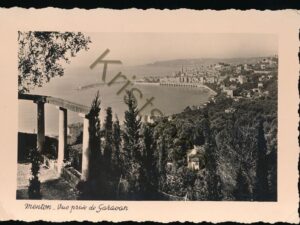 Menton -Vue prise de Garavan [KRST008-6816