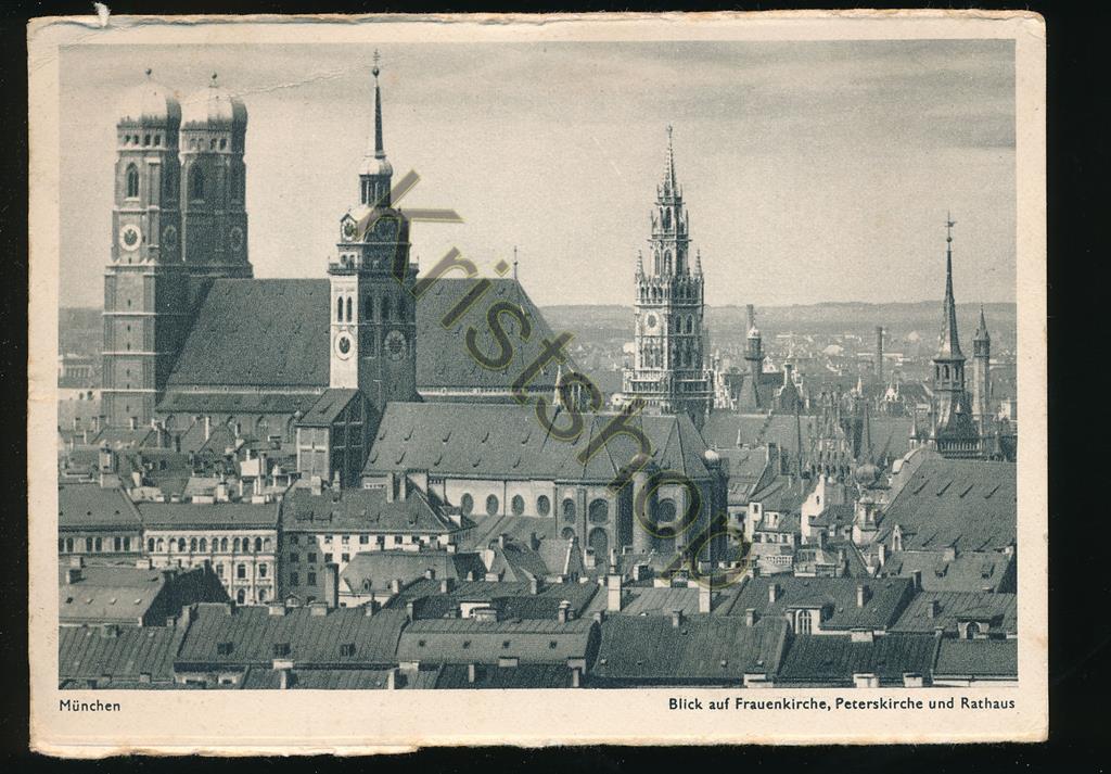 KRST008-7036_0.jpg München -Frauenkirche -Peterskirche und Rathaus [KRST008-7036