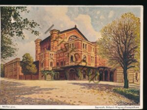 Bayreuth -Richard Wagner Festspielhaus [KRST008-7078