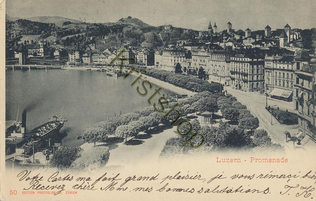 KRST008-7733_0.jpg Luzern - Promenade - Luzern-Pantin -Seine Chemins 1900 [KRST008-7733