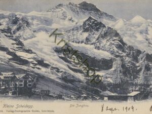Kleine Scheidegg - Die Jungfrau - Gabler - 1904 [KRST008-7748