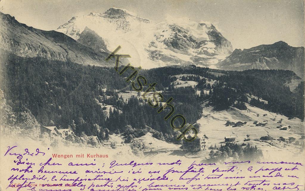 KRST008-7749_0.jpg Wengen mit Kurhaus - Wengen-Celle - 1901 [KRST008-7749