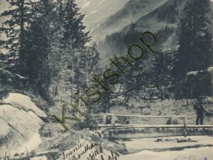 Lauterbrunnenthal - die Jungfrau vom Stechelberg aus - 1904 [KRST008-7756