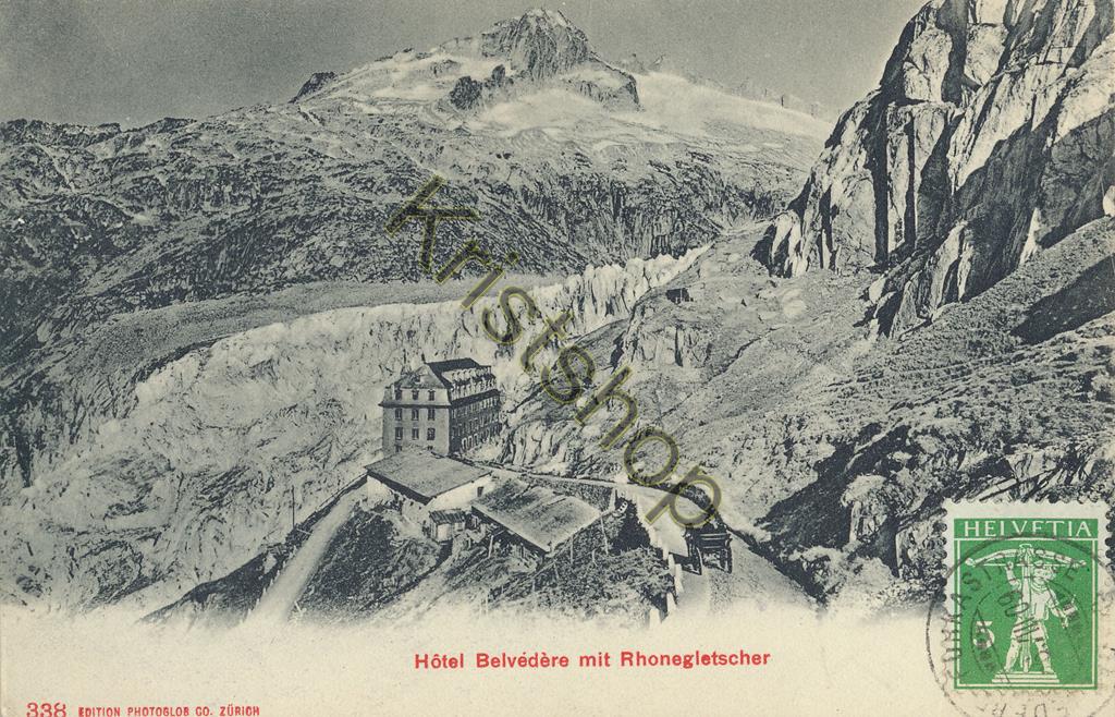 KRST008-7771_0.jpg Hôtel Belvédères mit Rhonegletscher - 1909 [KRST008-7771
