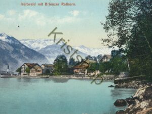 Iseltwald mit Brienzer Rothorn - 1907 [KRST008-7773