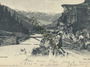 Bei Zermatt - Près Zermatt - - 1904 [KRST008-7788