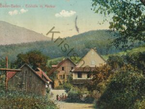 Baden-Baden - Eckhöfe m. Merkur  [KRST008-7800