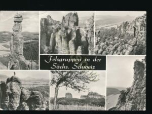 Felsgruppen in der Sächs. Schweiz [KRST008-7872