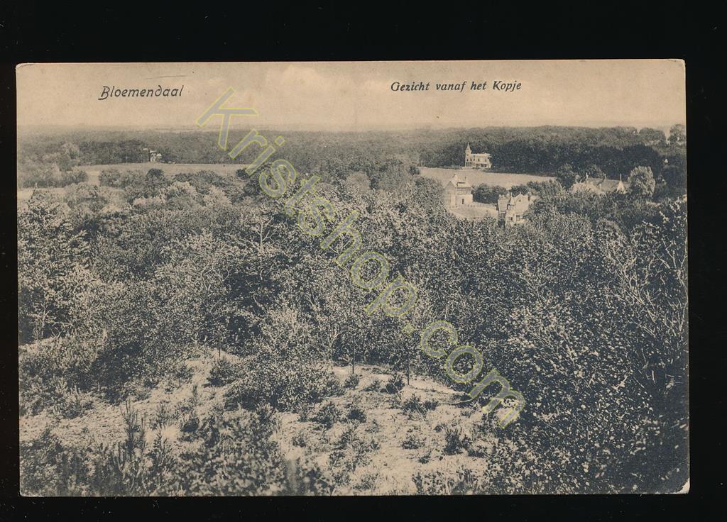 KRST009-0170_0.jpg Bloemendaal - Gezicht vanaf het Kopje [009-0170