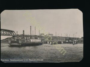 Zaandam - Stoompontveer over Noordzeekanaal [004-0364