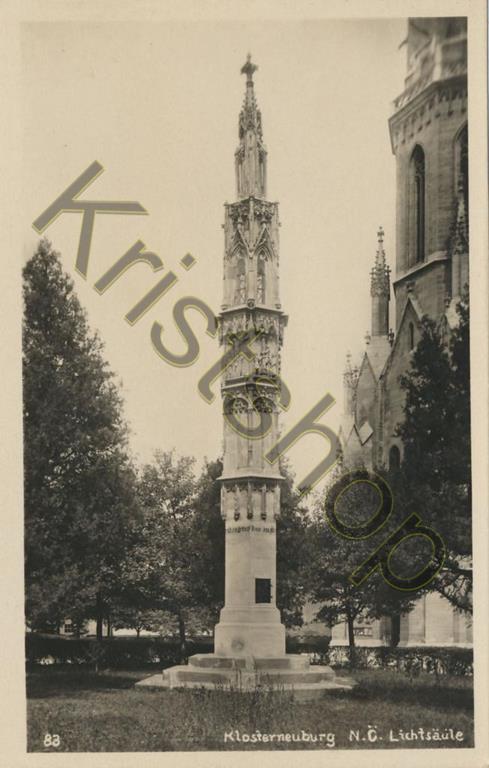 KRST009-0761_0.jpg Klosterneuburg N.Ö Lichtsäule [009-0761