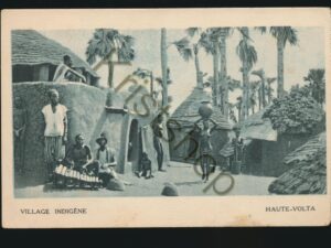 Haute-Volta - Village Indignène  [009-0807