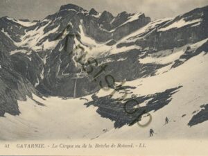 Gavarnie - Le Cirque vu de la Brèche de Roland [009-1042