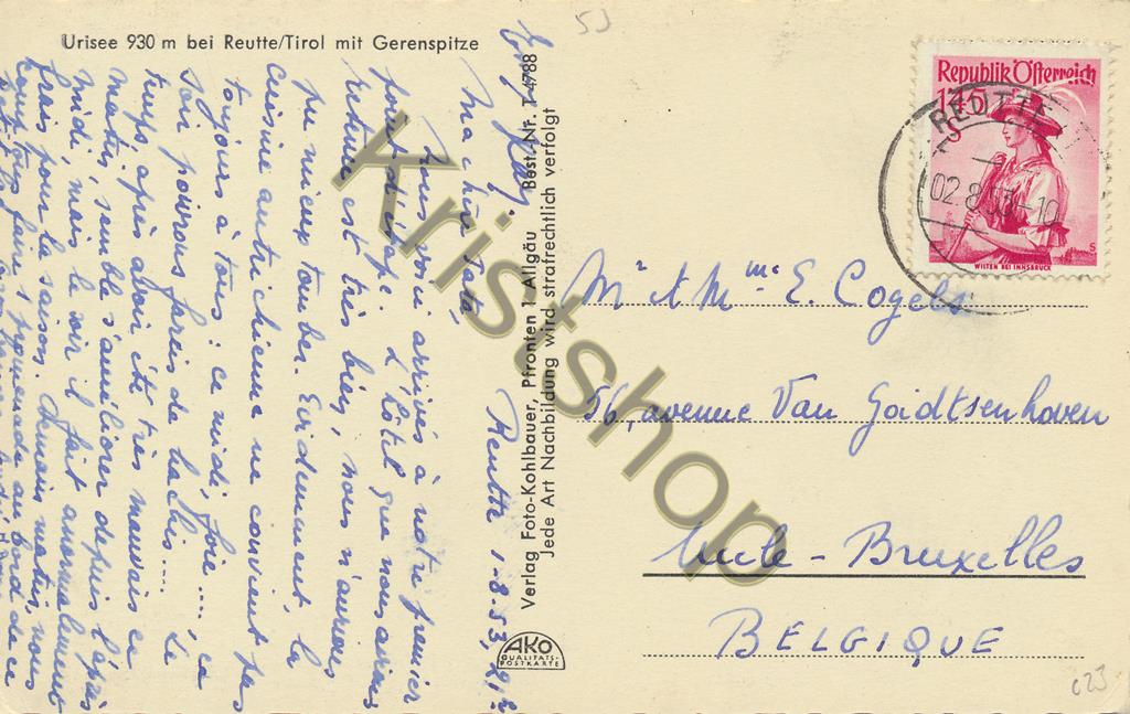KRST009-1154_1.jpg Bei Reutte - Urisee - Am stillen Bergsee [009-1154 - Afbeelding 2