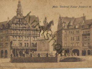 Metz - Denkmal Kaiser Friedrich III [009-1273