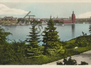Stockholm - fran Söder med Stadshuset   [009-1278
