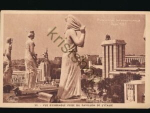 Paris - Exposition 1937 - Pavilon d'Italie [009-1489