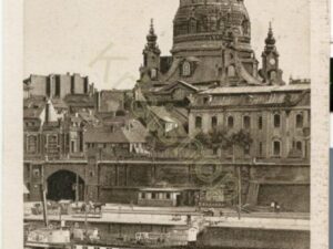 Dresden - Brühl'sche Terrasse und Frauenkirche [KRST009-1809