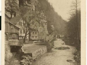 Deutsche Heimatbilder - Am Eingang der Edmundsklamm [KRST009-1890