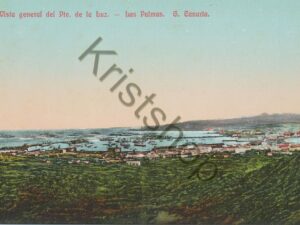 Las Palmas - Vista general del Pto. De la Luz - G. Canaria [KRST009-1947