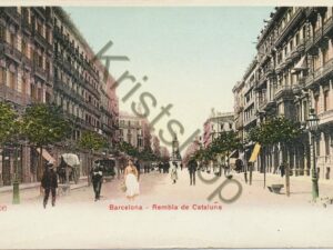 Barcelona - Rembla de Cataluna  [KRST009-1978