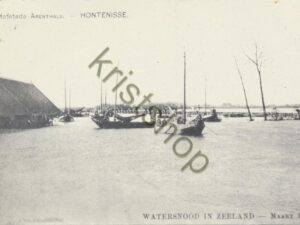 Hontenisse - Watersnood Zeeland 1906 - REPRODUCTIE [KRST009-2275