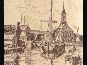 Hindeloopen - pentekening [KRST009-2366