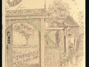 Bourtange - pentekening [KRST009-2378