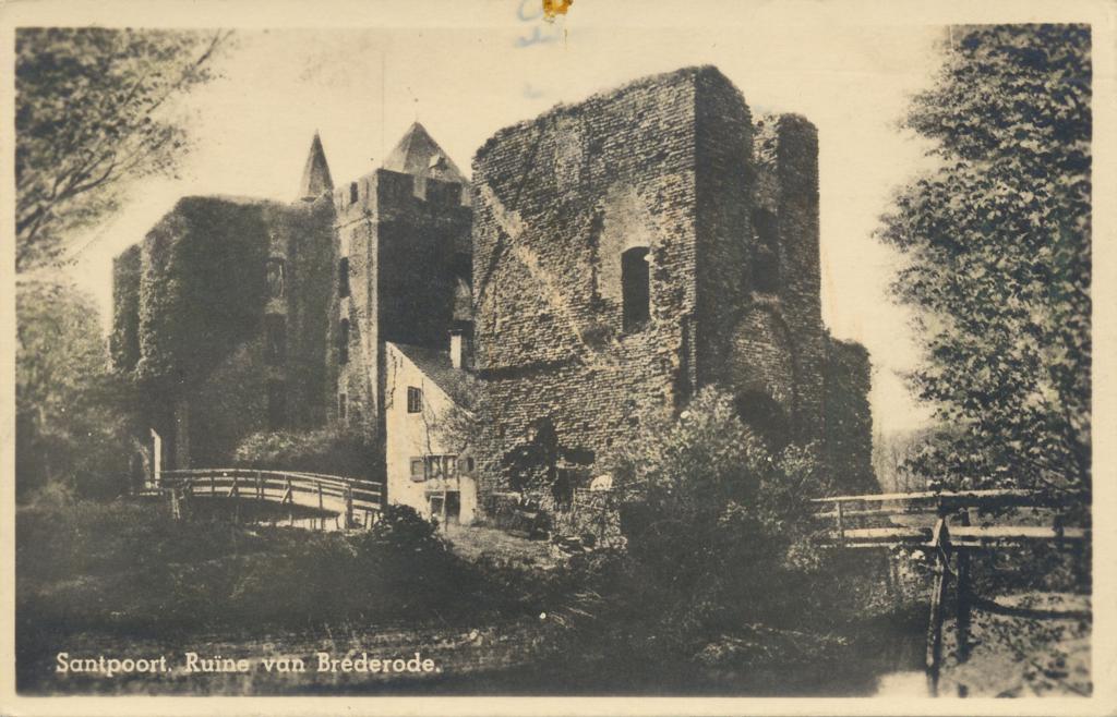 KRST009-2659_0.jpg Santpoort - Ruïne van Brederode [009-2659