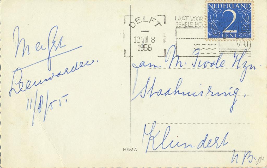 KRST009-2984_1.jpg Leeuwarden - Paleis Commissaris van de Koningin [009-2984 - Afbeelding 2
