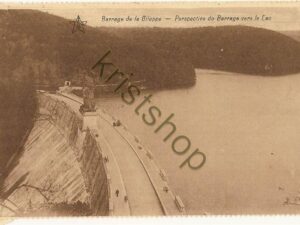 La Gileppe - Perspective du Barrage vers le lac [009-3142