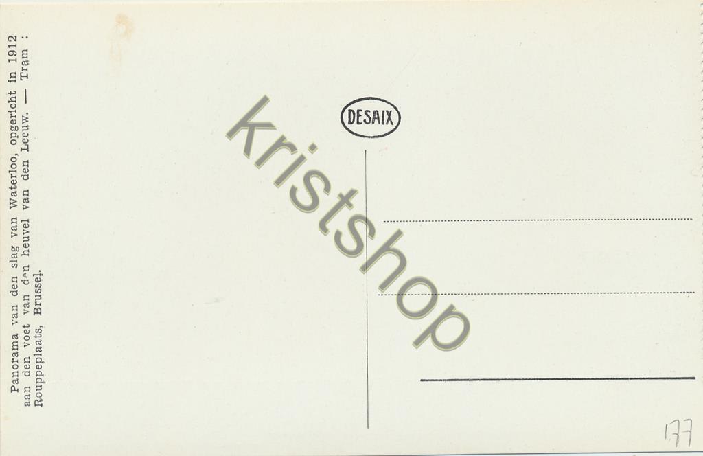 KRST009-3177_1.jpg Den Slag van Waterloo - No, 6 [009-3177 - Afbeelding 2