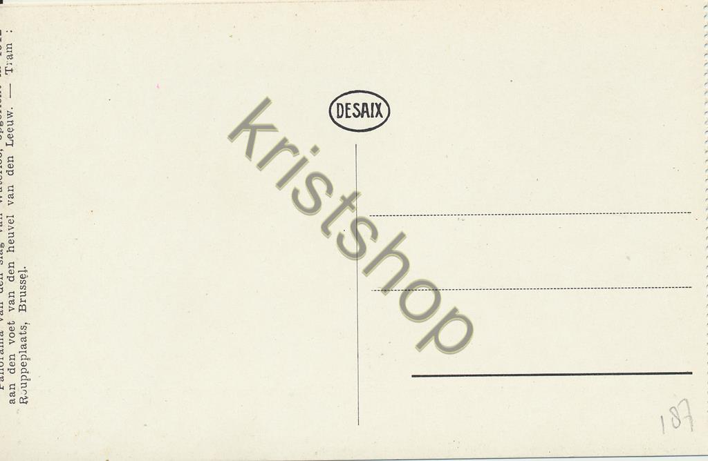 KRST009-3187_1.jpg Den Slag van Waterloo - No, 2 [009-3187 - Afbeelding 2
