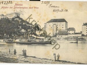 Passau - Abfahrt des Salondampfers [009-3411