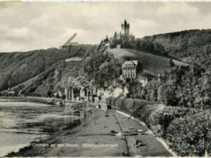 Cochem an der Mosel - Moselpromenade   [009-3466