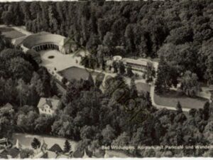 Bad Wildungen - Kurpark mit Parkcafé   [009-3471